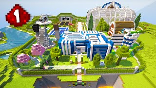 REDSTONE MEGA HOUSE 90 Redstone CreationsRedstone Systems  Part 1 [upl. by Fasano]