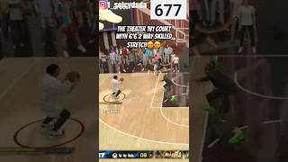 6’6 DEMIGOD TAKEOVER THE 1V1 COURT IN THE THEATER NBA 2K25 nba2k25 nba2k25gameplay nba2k shorts [upl. by Netsirhk]