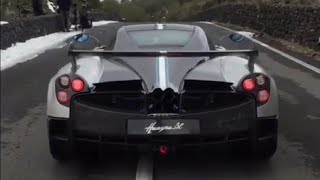 Pagani Huayra BC  Acceleration amp Revs [upl. by Iaverne]