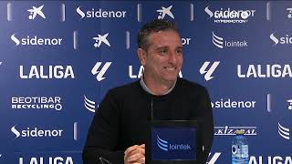 Rueda de prensa SD Amorebieta vs RCD Espanyol de Barcelona [upl. by Grubman65]