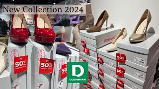 💖Deichmann Women’s Shoes  50 SALE NEW💘COLLECTION JANUARY 2024  NEW IN DEICHMANN HAUL 2024🍁 [upl. by Gnap471]