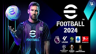 eFootball PES 2024 PPSSPP NUEVAS NOVEDADES COPA LIBERTADORES 60 ESTADIOS Y NARRADOR M CLOSS [upl. by Aivax]