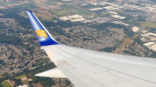 Icelandair 757200 Takeoff Seattle Tacoma International airport SEA [upl. by Ahsaeym]