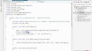 Use ASPNET 45 WebSockets the easy way [upl. by Otiv832]