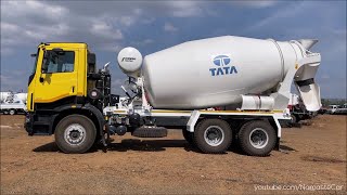 Tata Prima 2830K Cement Mixer ₹516 lakh  Reallife review [upl. by Analise]