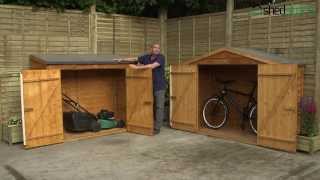 Compact Garden Storage Sheds amp SmallSpace Solutions from The ShedPlus Small Storage Range [upl. by Kaasi]