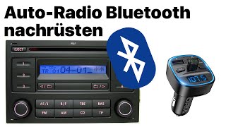 AutoRadio Bluetooth nachrüsten für Musik und Freisprechanlage [upl. by Samalla]