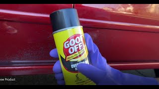 Goof Off Over Spray Remover Quick amp Easy Remove Wet Paint Off VehicleThis Product Save my Day [upl. by Angle]