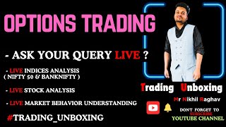 OptionsTrading Nifty50Options BankNiftyOptions  3 Oct  TradingUnboxing MrNikhilRaghav [upl. by Silvie]