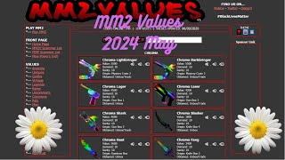 Mm2 value list 2024 May [upl. by Patricia]