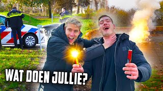 Vuurwerk Afsteken Met YouTuber [upl. by Jane142]