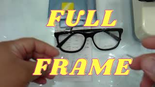 How to make eyeglasses Plastic full frame in auto lens edger eyeglasses optician opticalshop [upl. by Yrro394]