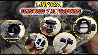 LIMPIEZA ACTUADORES Y SENSORES MAFIACPCVEGRCUERPO DE ACELERACION FORD EXPLORER Y SPORT TRAC [upl. by Sands588]