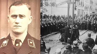 The BRUTAL Execution Of The Guillotined SS Commandant [upl. by Attenyw]