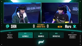 2024 GSL S1 Ro16 Group A Match3 Maru vs SHIN [upl. by Sergent]