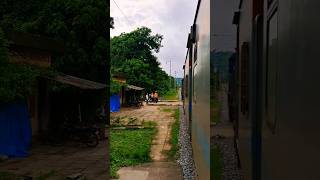 ✨️WDP4D accelerates through an abandoned metre gauge era railway station✨️indianrailways railway [upl. by Anairotciv]