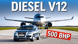 When Audi Put a 60 litre 500bhp V12 Diesel in a Q7 [upl. by Haiel15]