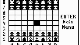 Chess  TI84 Plus TI83 Plus  Graphing Calculator Games [upl. by Nowtna]