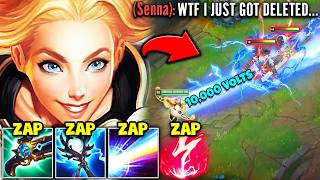 THIS LUX BUILD IS ACTUALLY GENIUS MY LASER IS SUPERCHARGED TRIPLE ZAP ONE SHOTS [upl. by Stier]