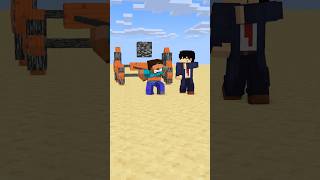 HELP Herobrine To Power Up With Heavier And Heavier Bedrock friendship shorts trending anime [upl. by Aislehc]