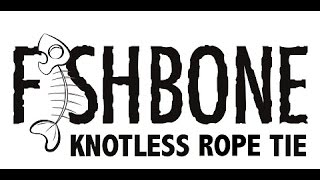 Fishbone Knotless Rope Tie Tutorial [upl. by Alih]