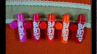 Maybelline Baby Lips Review amp Swatches [upl. by Xenophon]