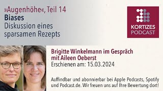 PodcastGespräch • Aileen Oeberst • Augenhöhe 14 Biases – Diskussion eines sparsamen Rezepts [upl. by Oicam]