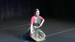 EXCERPT Dancing the Gods Night Two – Rama Vaidyanathan Solo Bharatanatyam [upl. by Boehike9]