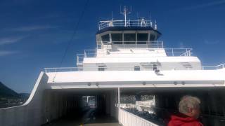 Hareid  Sulesund ferry boat [upl. by Yentirb]