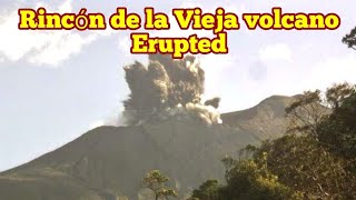 URGENT Rincón de la Vieja Volcano Erupted Costa Rica Central America IndoPacific Ring Of Fire [upl. by Akeirahs]