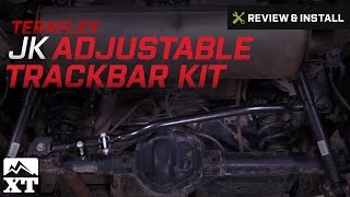 Jeep Wrangler Teraflex JK Adjustable Trackbar Kit 06quot Lift 20072017 JK Review amp Install [upl. by Alaric922]