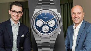 Introducing the NEW Tissot PRX Watches with Tissots CEO PRX 35mm PRX Chrono amp MORE [upl. by Ynnavoeg]