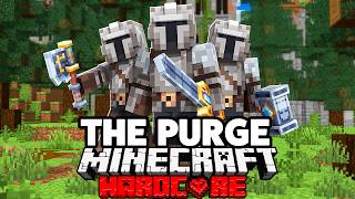 100 Players Simulate a MEDIEVAL PURGE in Minecraft [upl. by Boot]