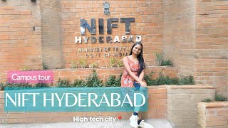 NIFT HYDERABAD CAMPUS TOUR WITH ME  NATIONAL INSTITUTE OF FASHION TECHNOLOGY HYDERABAD  youtube [upl. by Lsiel121]