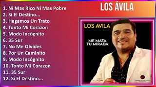 Los Ávila 2024 MIX Las Mejores Canciones  Ni Mas Rico Ni Mas Pobre Si El Destino Hagamos U [upl. by Groveman]