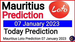 Loto Mauritius Prediction 07 January 2023  samedi Loto Mauritius prediction [upl. by Hoover]