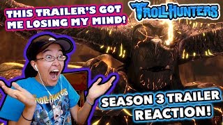 THAT REVEAL THOUGH  Trollhunters Season 3 TRAILER REACTION [upl. by Carolle]