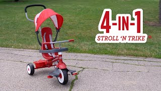 Radio Flyer 4 In 1 Tricycle  Set Up Demo amp Review [upl. by Thorn]