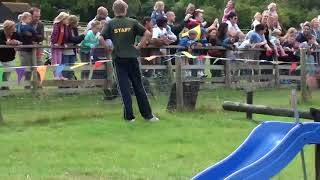 犬並みに速く走る豚 Pig race at Bocketts Farm Park [upl. by Stacey]