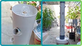 How to Build Vertical hydroponic Grow Tower using PVC 4quot  hydroponic system  Aeroponic system [upl. by Genia]