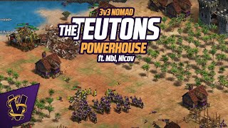 The Teutons Powerhouse  3v3 Nomad ft Mbl Nicov [upl. by Lynad]