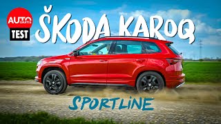 TEST Škoda Karoq Sportline 20 TSI 4x4 Tak málo chýba k tomu aby to bolo RS [upl. by Atinihc]