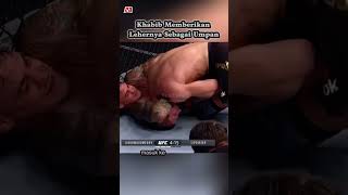 Khabib Memberikan Lehernya Sebagai Umpan mma khabibnurmagomedov submission dustinpoirier [upl. by Sucramat]