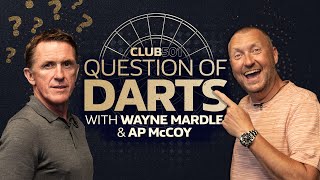 AP McCoy Question of Darts  Club 501 with Wayne Mardle [upl. by Yelsnit630]