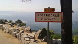 Cols de Corse en vélo De Carbini à lOspédale les cols de Pelza et dIllarata [upl. by Ronny]