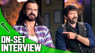 Scott Adkins and Drew McIntyre  THE KILLER’S GAME OnSet Interview [upl. by Eudosia]