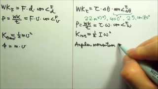 AP Physics 1 Rotation 15 Translational and Rotational Dynamics Etc Work Energy and Momentum [upl. by Ettenot]