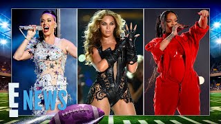 Super Bowl Halftime Show The Most UNFORGETTABLE Performances  E News [upl. by Ostap]