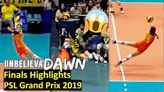 Dawn Macandili  UNBELIEVABLE Saves  Finals Highlights  PSL Grand Prix 2019 [upl. by Nosnek]