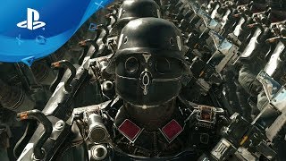 Wolfenstein 2 The New Colossus  Gameplay Trailer Nieder mit Regime PS4 deutsch [upl. by Nonac]